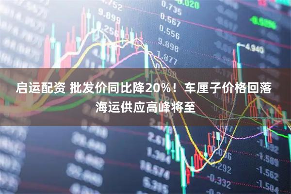 启运配资 批发价同比降20%!车厘子价格回落 海运供应高峰将至