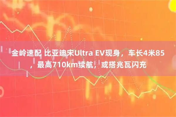 金岭速配 比亚迪宋Ultra EV现身，车长4米85，最高710km续航，或搭兆瓦闪充